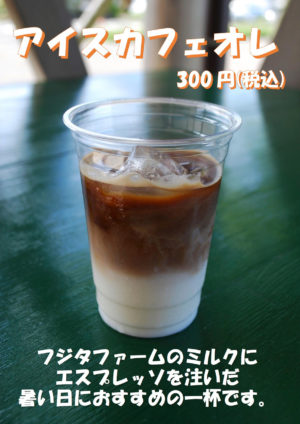 Ice cafe au lait